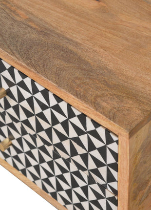 Rafina 2 Drawer Bedside