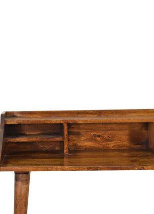 Chestnut Multi Drawer Writing Desk