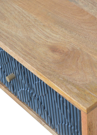 Milan Navy Console Table