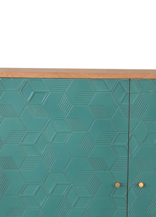 Acadia Teal Cabinet
