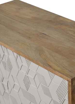 Acadia White Cabinet