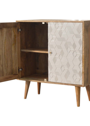 Acadia White Cabinet