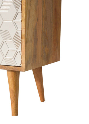 Acadia White Cabinet