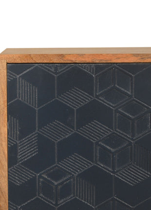 Acadia Black Bedside