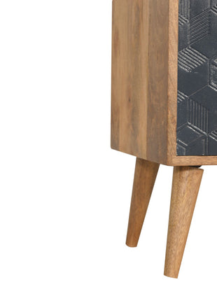 Acadia Black Bedside