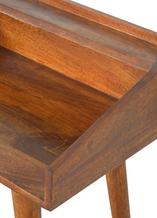 Open Chestnut Writing Desk