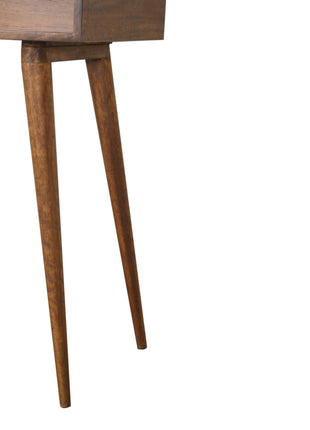 Open Chestnut Writing Desk