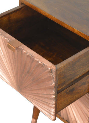 Manila Copper Bedside