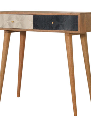 Milan Navy and White Console