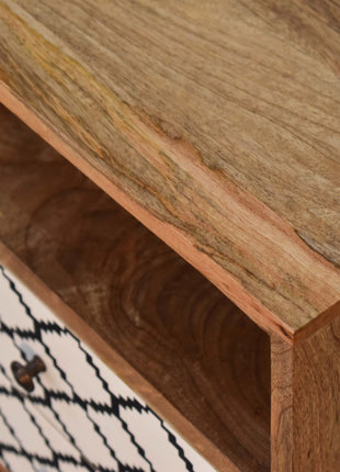 Stella Bedside with Open Slot