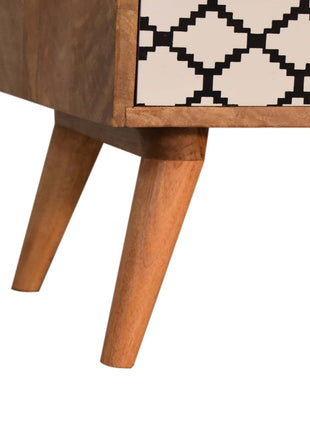 Stella Bedside with Open Slot