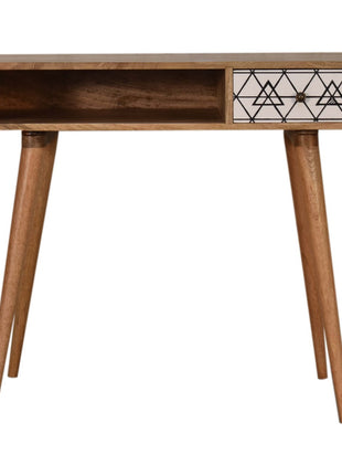 Triangle Printed Writing Desk