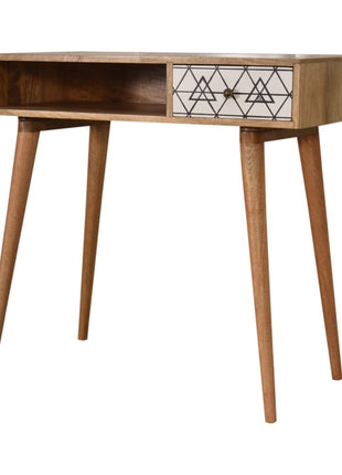 Triangle Printed Writing Desk