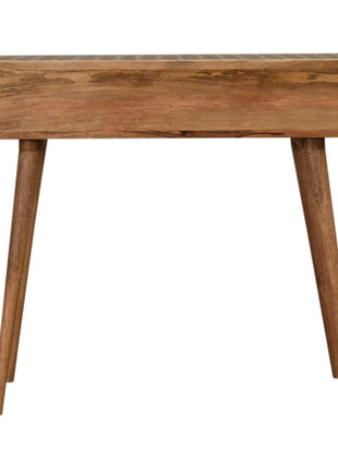 Honeycomb Bone Inlay Console Table
