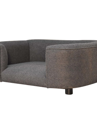 Battleship Tweed Pet Sofa Bed