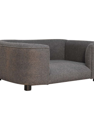 Battleship Tweed Pet Sofa Bed