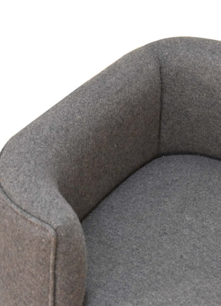 Battleship Tweed Pet Sofa Bed