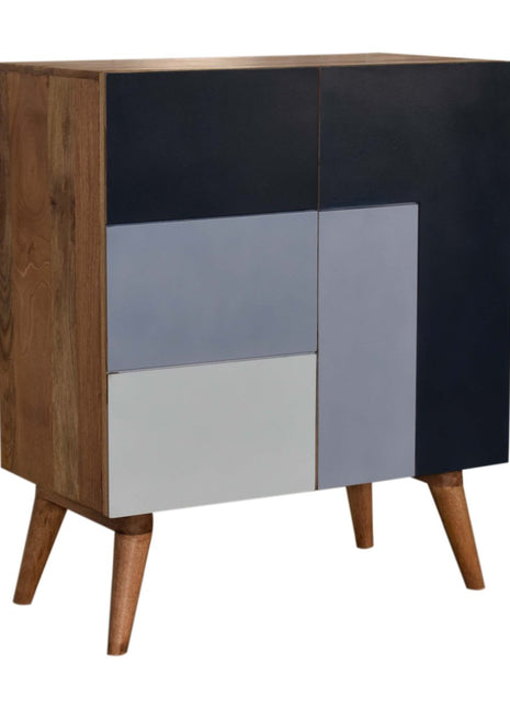 Quebec Blue Cabinet
