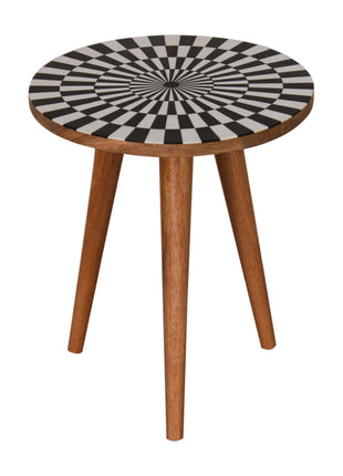 Mesa auxiliar en espiral
