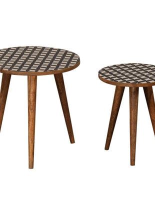 Monochrome End Table