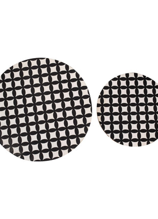 Monochrome End Table