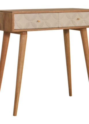 Milan White Console Table