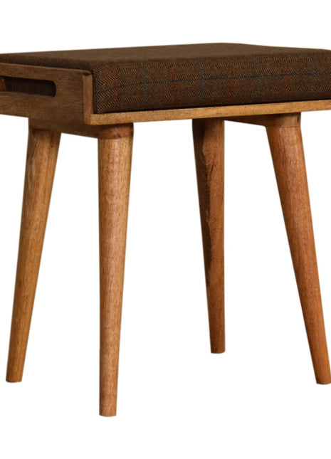 Reposapiés estilo bandeja de tweed múltiple