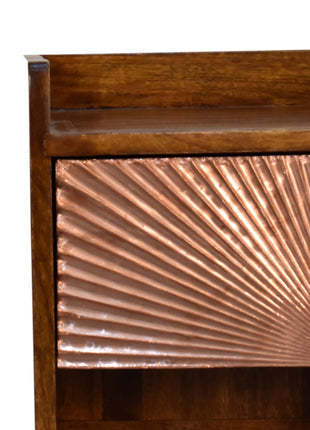 Manila Copper 1 Drawer Bedside