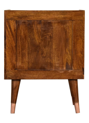 Manila Copper 1 Drawer Bedside