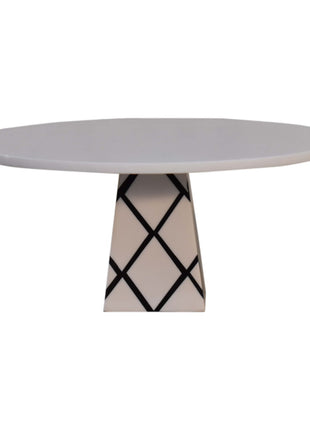 White Resin Cake Stand