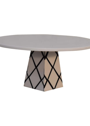 White Resin Cake Stand