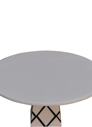 White Resin Cake Stand
