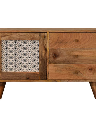 Geo Screen Print Cabinet