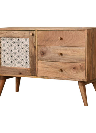 Geo Screen Print Cabinet