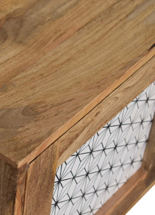 Geo Screen Print Cabinet