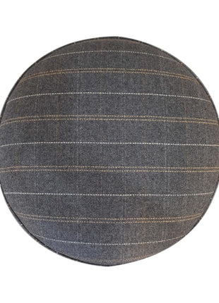 Pewter Tweed Nordic Style Footstool