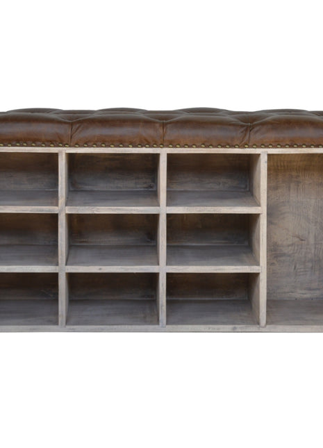 Stone Wash Storage Bench