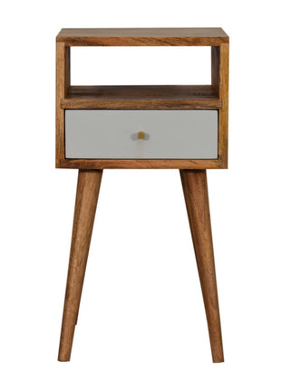 Mini Sky Blue Hand Painted Bedside