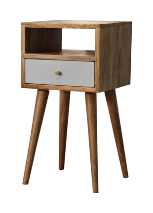 Mini Sky Blue Hand Painted Bedside