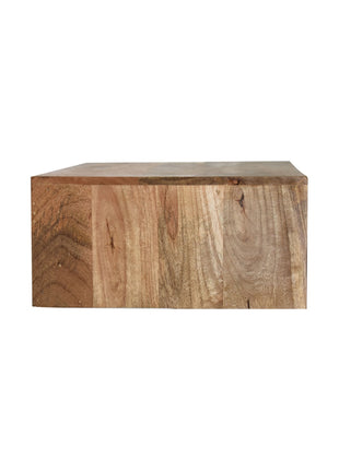 Floating Honeycomb Brass Bedside