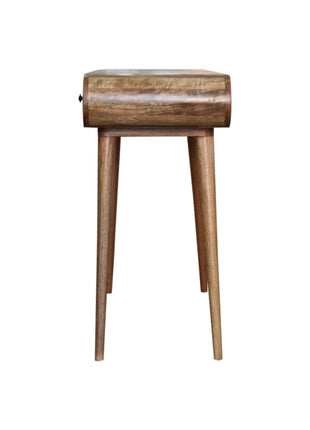 Oak-ish Round Dressing Table