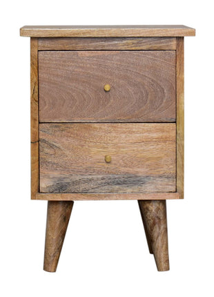 Oak-ish Bedside