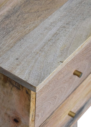 Oak-ish Bedside