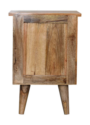 Oak-ish Bedside