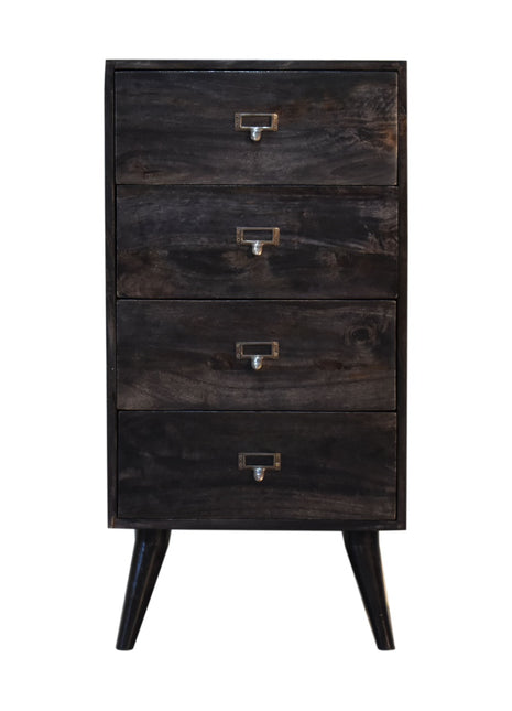 Ash-Black Filing Cabinet