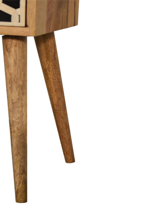 Mini Bone Inlay Bedside