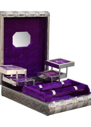 Violet Double Jewellery Box