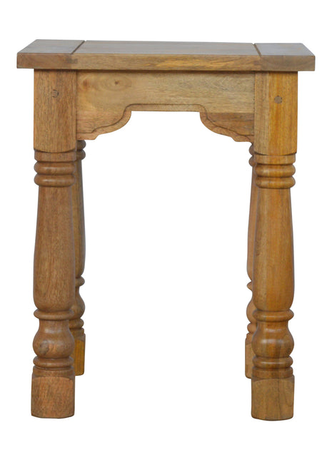 End Table with Turned Legs