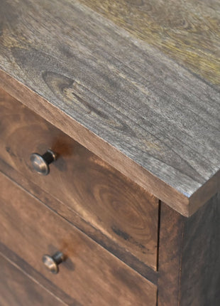 Mini Classic Grey Country Bedside