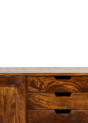 Chestnut Sliding Cabinet